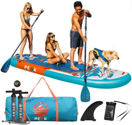 Peak Titan Inflatable Stand Up Paddle Board — Multi-Person