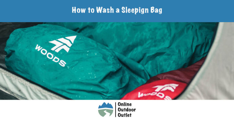 How to wash a sleeping bag blog header